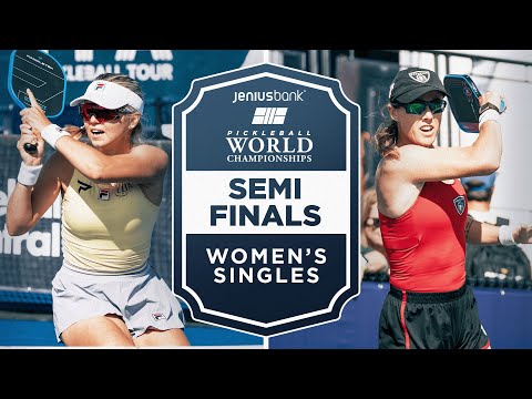 Anna Leigh Waters v Kaitlyn Christian at the Jenius Bank Pickleball World Championships
