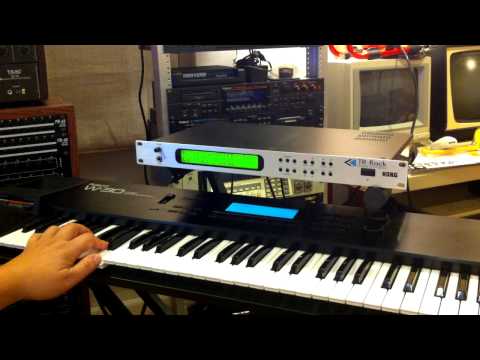 Korg TR-Rack demo