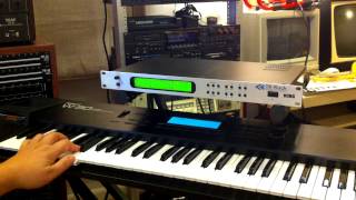 Video thumbnail for Korg TR-Rack demo by SynthMania