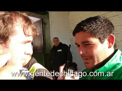Chicago 3 - Huracan 0: Alejandro Gagliardi "Me gusto jugar entre los centrales"