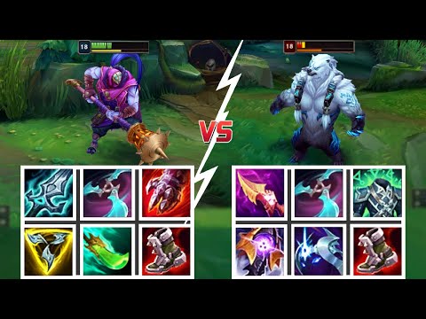 JAX vs VOLIBEAR FULL BUILD FIGHT