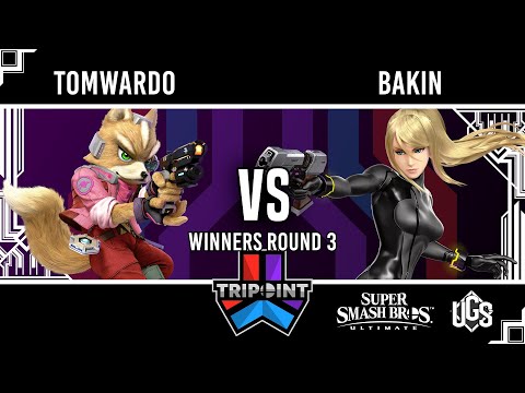 Tripoint Smash 204  -  Winners Round 3  -  Tomwardo(Fox) Vs. Bakin(Zero Suit Samus)