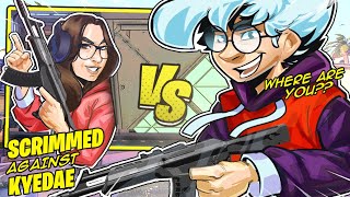 I SCRIMMED AGAINST KYEDAE'S TEAM !!! | TenZ