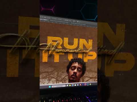 Day 15 poster design #posterdesign #hanumankind #graphicdesign #photoshoptutorial