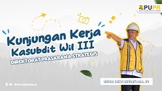 Kunjungan kerja Kepala Sub Direktorat Wilayah III, Direktorat Prasarana Strategis Ditjen Cipta Karya