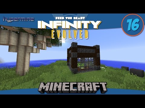 Minecraft Mods: How to build an automatic melon, pumpkin, sugarcane farm in FTB Infinity Evolved-E16