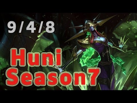 SKT T1 Huni Lissandra TOP vs Malphite Patch 7.8