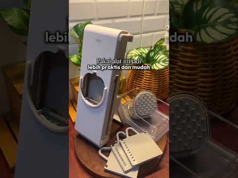 Gambar Culinart Alat Pengiris Mandoline Silicone 26 cm - Krem Beige
