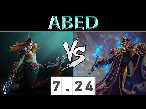 Abed [Naga Siren] vs [Silencer] ► NA Ranked ► Dota 2 7.24