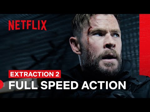 Chris Hemsworth Fights Baddies on a Moving Train | Extraction 2 | Netflix Philippines