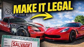How to Turn a Salvage Title into a Rebuilt Title (Step-by-Step) Legal and Tax Tips Most Don't know