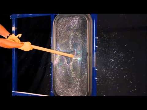 Glass Impact Test with Sledgehammer: Tempered Glass with Security Film