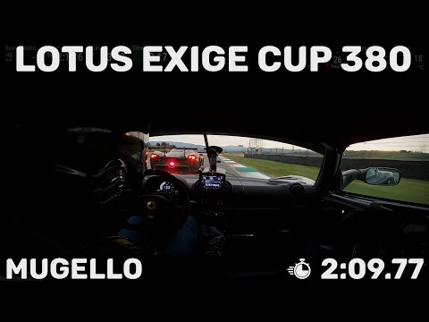 Breaking the 2:10 wall at Mugello with my Lotus Exige Cup 380 | KR-Motorsport March 2023