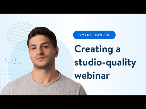 How to create a Cvent webinar in 2 minutes