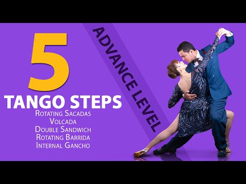 5 Argentine Tango steps (Advanced Level)