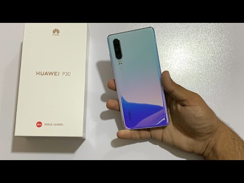 Huawei P30 - Unboxing!! (4K) BEAUTIFUL!!