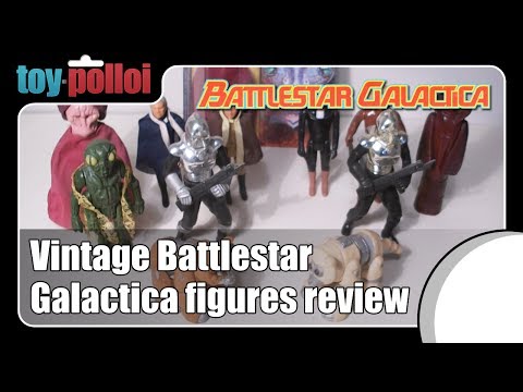 Vintage Toy review - Battlestar Galactica figures by Mattel