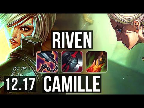 RIVEN vs CAMILLE (TOP) | 12/2/11, 1300+ games, Rank 8 Riven, 1.3M mastery | TR Grandmaster | 12.17