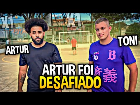 ARTUR FOI DESAFIADO PELO TONI - olha no que deu esse x1 😬