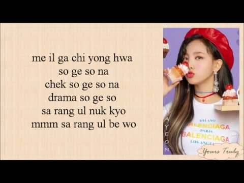 TWICE - What Is Love (Easy Lyrics)