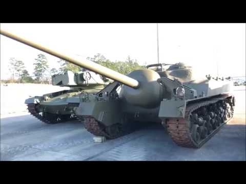 T28 Super Heavy Tank Under Restoration