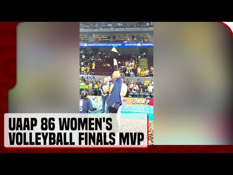 Alyssa Solomon, UAAP 86 women's volleyball Finals MVP