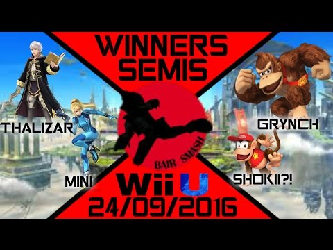 Bair Smash 6 Doubles Winners Semis- Thalizar & Mini Vs. BS// Shokii?! & BS// Grynch - Smash Wii U