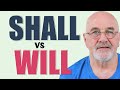 Difference between SHALL and WILL - English Grammar Rules