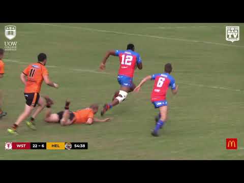 2019 IDRL Reserve Grade Round 2 Highlights - Wests Devils vs Helensburgh Tigers
