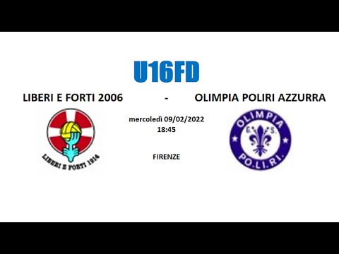 U16FD - LIBERI E FORTI U16 2006 vs OLIMPIA POLIRI AZZURRA