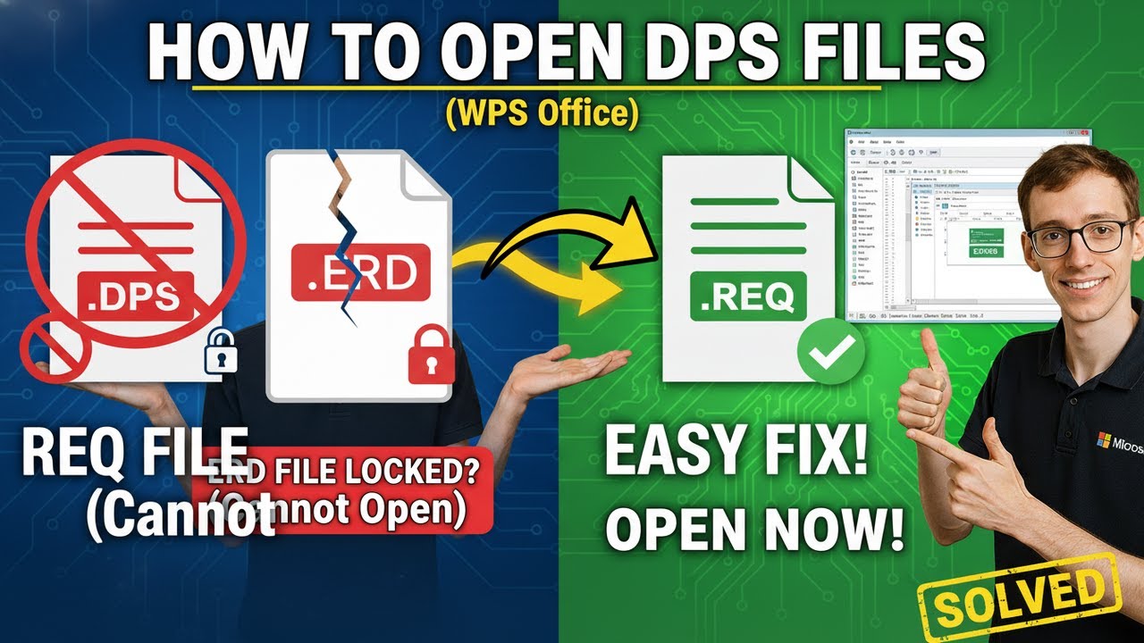 How to Open DPS Files (WPS Office)