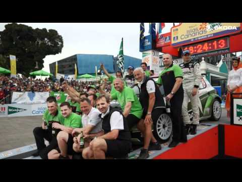 ŠKODA Motorsport Rally Islas Canarias Final 2012