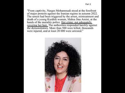 Symphony No 517, Op 967, Nobel laureate Narges Mohammadi - By A I Milad