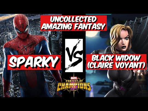 How to defeat Black Widow (Claire Voyant)| Amazing Fantasy Uncollected | Marvel Contest of Champions