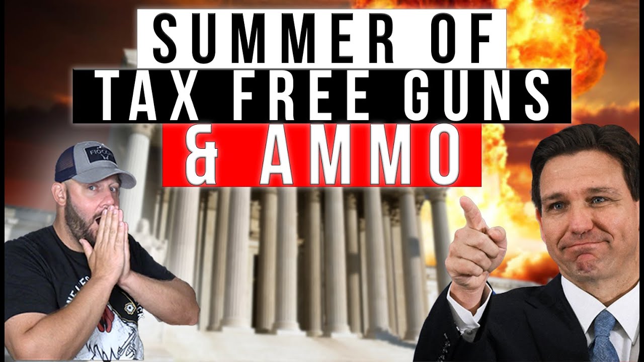 BOMBSHELL: TAX FREE GUNS & AMMO Announced!!! This Is HUGE For MILLIONS Of Gun Owners!