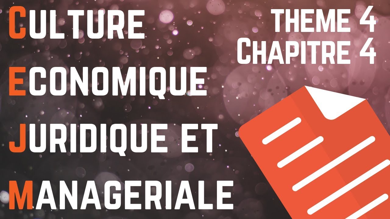 CEJM - Th4 Chap4 : Le respect des règles numériques par l'entreprise