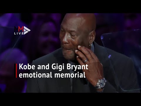 'Babe, you take care of our Gigi' Kobe Bryant's emotional memorial service