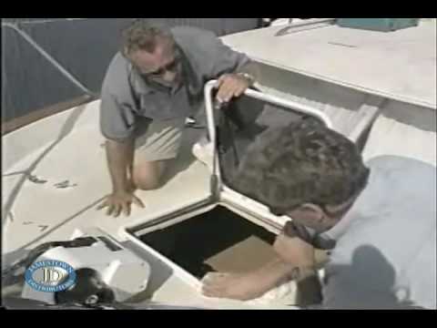 Retro-Fitting A Lewmar Hatch: Applying the Sealant