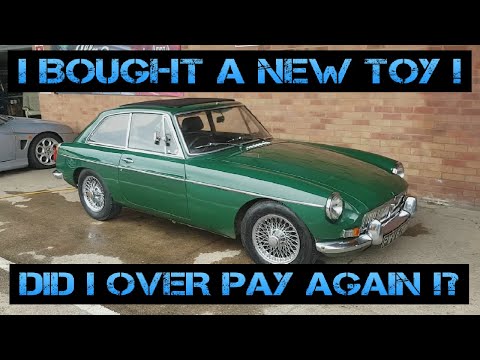 I bought a new TOY! MG MGB GT. But did I overpay AGAIN??