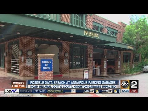 Officials investigating whether information stolen at 3 Annapolis parking garages
