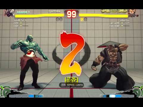 GeoM TeCH (Seth) vs albertoii (Gouken) PC Gamers 040612