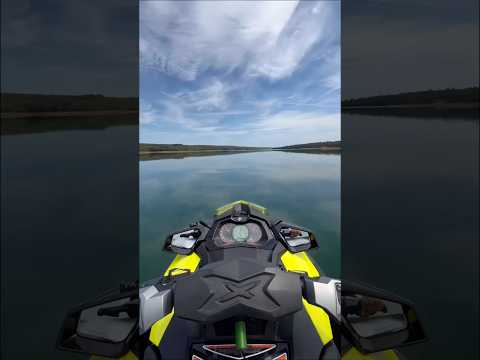 Jetski Illusion On Still Lake! #shorts
