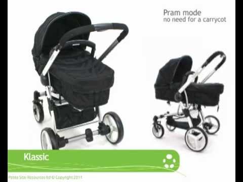 Petite Star 3 in 1 Pram Klassic