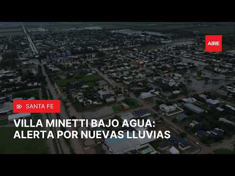 VILLA MINETTI: más de 500 mm en 15 días y ALERTA por nuevas LLUVIAS 🌧️