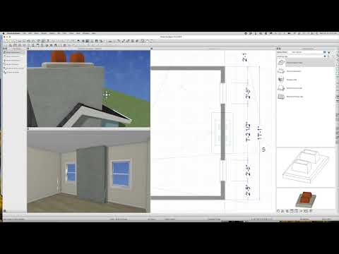 Home Designer Pro 2022 chimney build