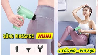 Video Súng massage giãn cơ cầm tay Booster MINI X6