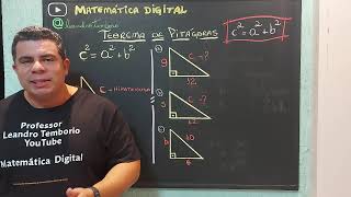 teorema de Pitágoras! Como você nunca viu.