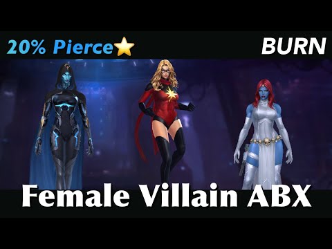 Supergiant & Moonstone | Female Villain ABX (Burn)