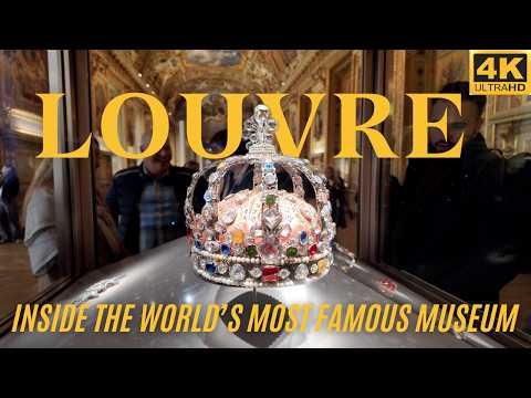 Paris, France 🇫🇷 -  Louvre Museum 4K | Tour inside Louvre Museum Paris | Artworks & Masterpieces