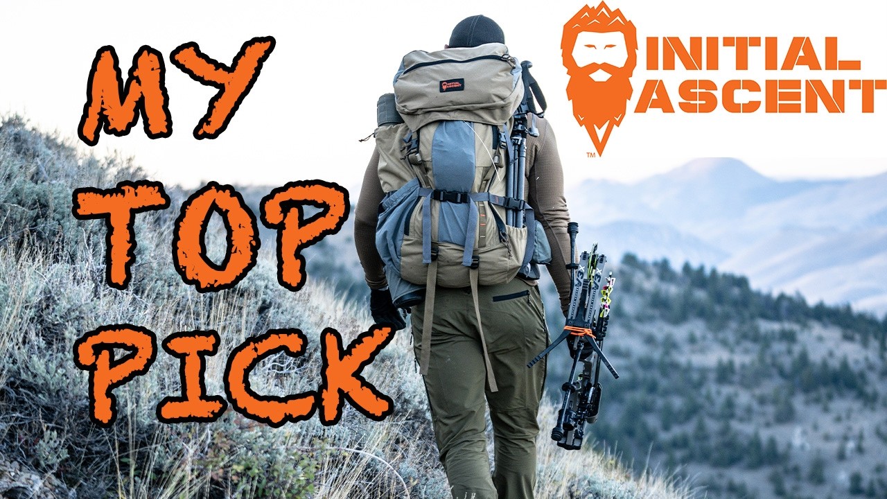 My Top Pick for western hunting backpack 2024 the Initial Acsent 5K backpack